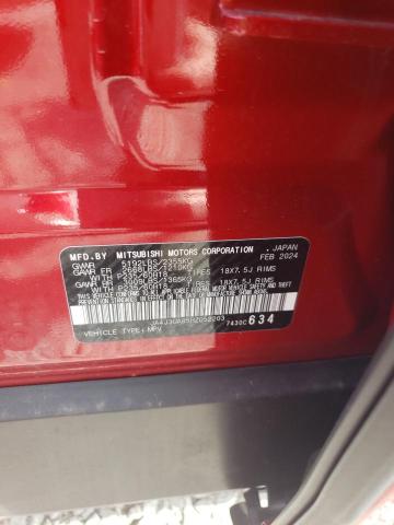 2024 MITSUBISHI OUTLANDER - JA4J3UA85RZ052203