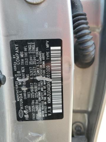 2015 HYUNDAI TUCSON LIM - KM8JU3AGXFU081009