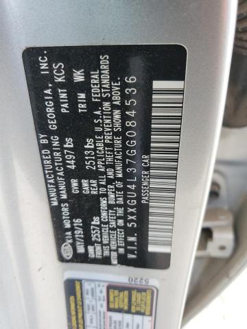 2016 KIA OPTIMA EX - 5XXGU4L37GG084536