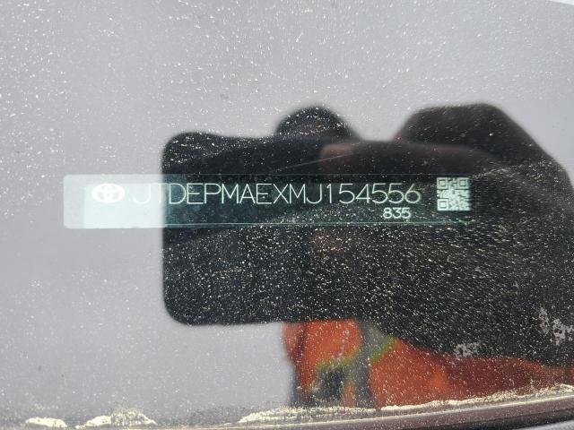 2021 TOYOTA COROLLA LE - JTDEPMAEXMJ154556