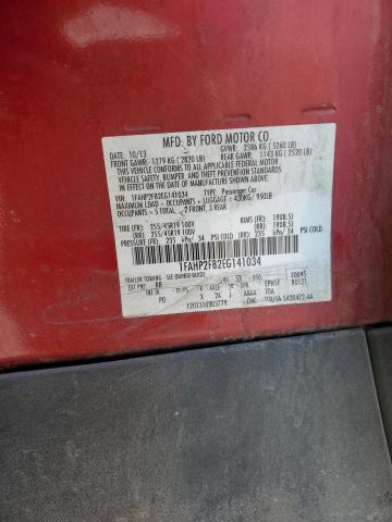 2014 FORD TAURUS LIM - 1FAHP2F82EG141034
