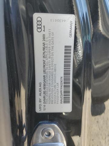 2015 AUDI S5 PREMIUM WAUCGAFR1FA029074