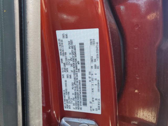 2016 FORD ESCAPE SE - 1FMCU0G74GUB33993