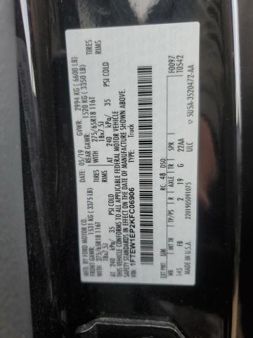 2019 FORD F150 SUPER - 1FTEW1EP2KFC06906