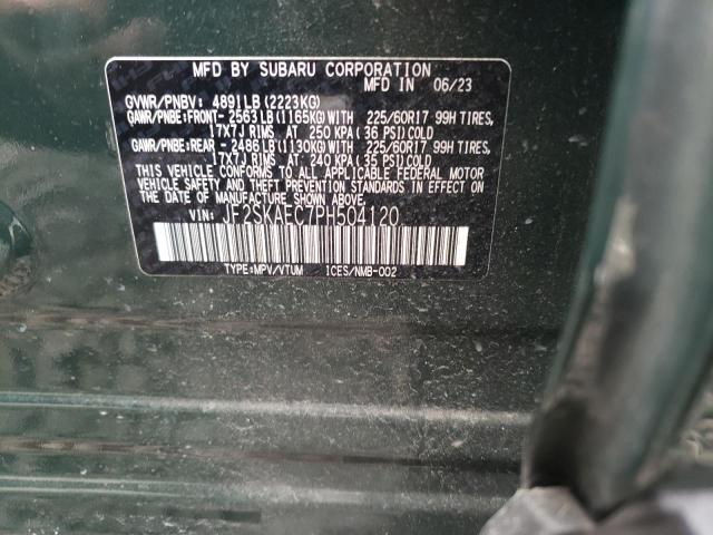 2023 SUBARU FORESTER P - JF2SKAEC7PH504120