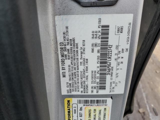 2018 FORD FUSION S - 3FA6P0G71JR222742