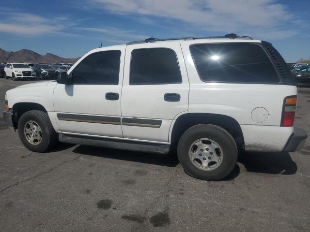 CHEVROLET TAHOE K150 2005 white 4dr wago gas 1GNEK13T85R254822 photo #3