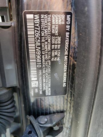 2018 BMW I3 S BEV WBY7Z6C58JVB96810