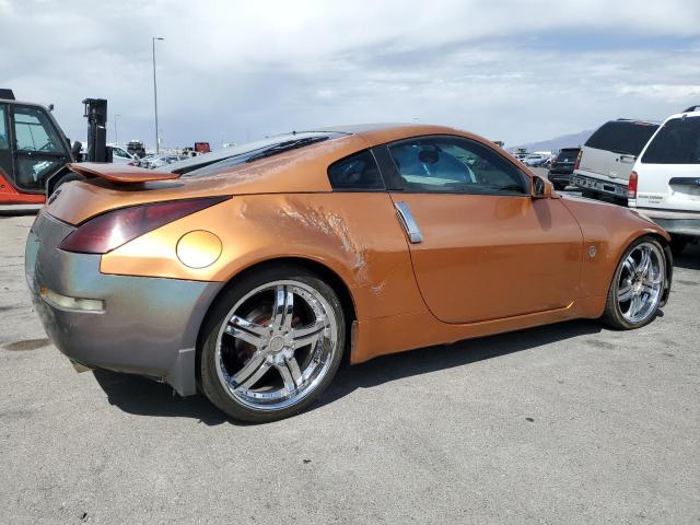 NISSAN 350Z COUPE 2003 orange coupe gas JN1AZ34E73T006868 photo #4