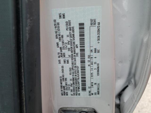 2018 FORD ESCAPE S - 1FMCU0F78JUC86157