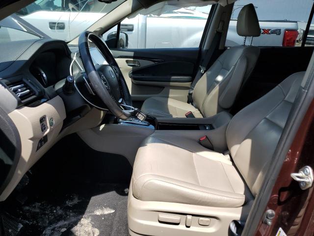 2017 HONDA PILOT TOUR - 5FNYF6H95HB007885