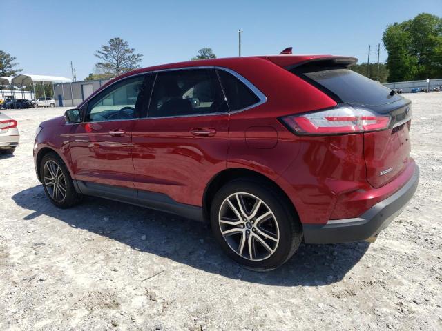 Vin: 2fmpk3k97kbb94738, lot: 52158345, ford edge titanium 20192