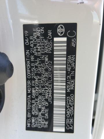 2020 TOYOTA COROLLA SE - JTDM4RCE1LJ019012