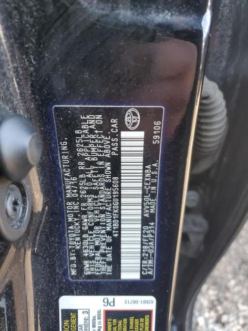 2016 TOYOTA CAMRY HYBR - 4T1BD1FK0GU195608