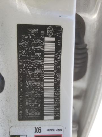 2015 TOYOTA COROLLA L - 2T1BURHE9FC268027