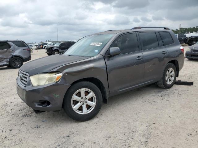TOYOTA HIGHLANDER 2008 gray  gas JTEDS41A882019613 photo #1