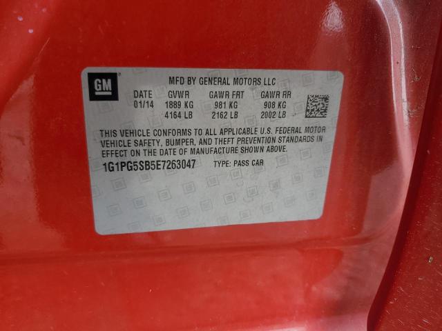 2014 CHEVROLET CRUZE LTZ - 1G1PG5SB5E7263047