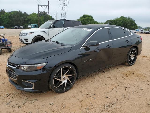 CHEVROLET MALIBU LS 2016 black  gas 1G1ZB5ST0GF267970 photo #1