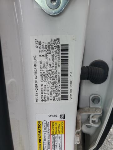 2021 ACURA TLX TECHNO 19UUB5F41MA008113
