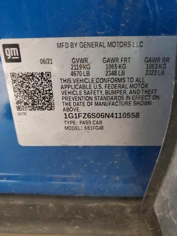 2022 CHEVROLET BOLT EUV P - 1G1FZ6S06N4110558