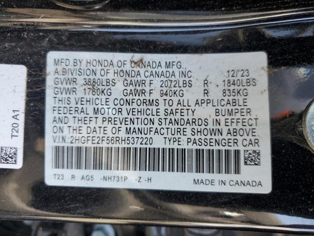 2024 HONDA CIVIC SPOR - 2HGFE2F56RH537220