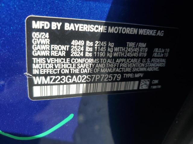 2025 MINI COUNTRYMAN WMZ23GA02S7P72579