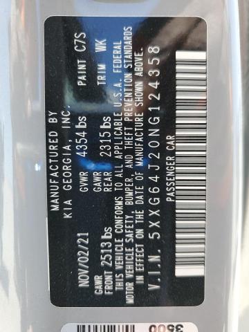 2022 KIA K5 GT LINE - 5XXG64J20NG124358