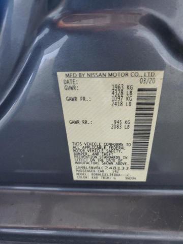 2020 NISSAN ALTIMA S 1N4BL4BV6LC248133