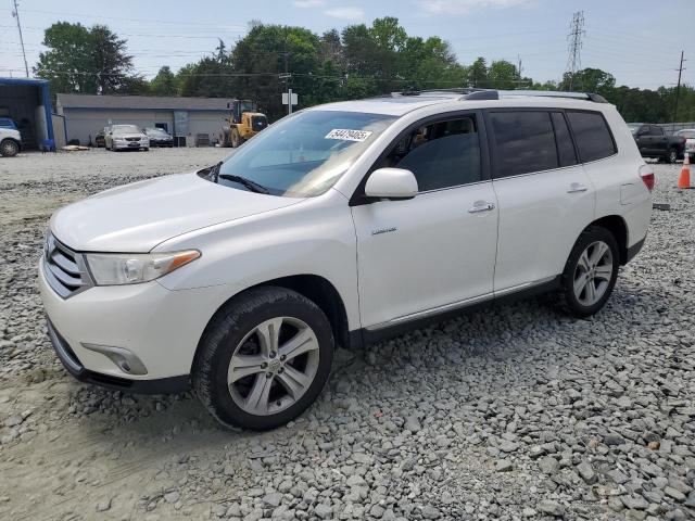Vin: 5tdyk3eh7ds117378, lot: 54479465, toyota highlander limited 2013 img_1
