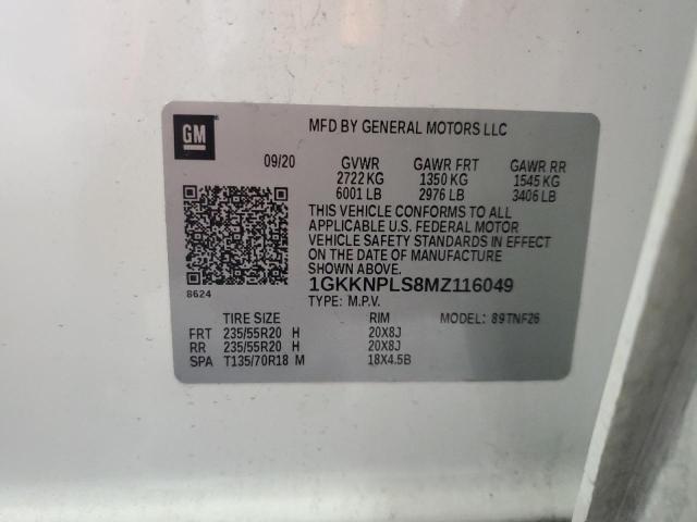 2021 GMC ACADIA DEN - 1GKKNPLS8MZ116049