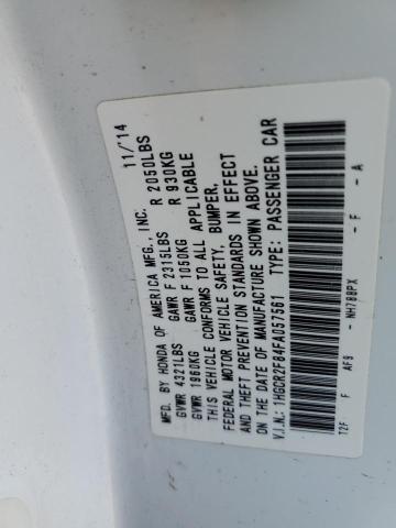 2015 HONDA ACCORD EXL - 1HGCR2F84FA057561