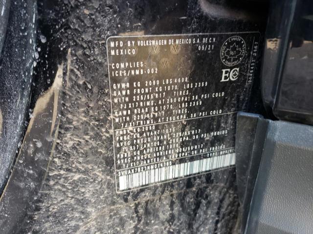 2022 VOLKSWAGEN TAOS S 3VVAX7B21NM014163