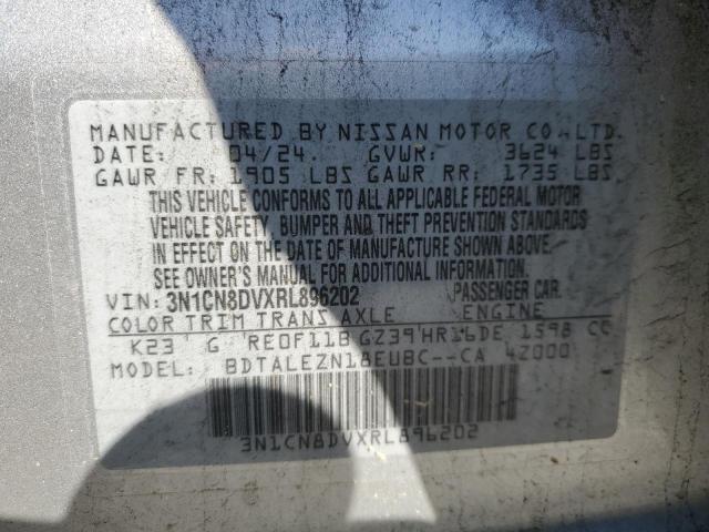 2024 NISSAN VERSA S - 3N1CN8DVXRL896202