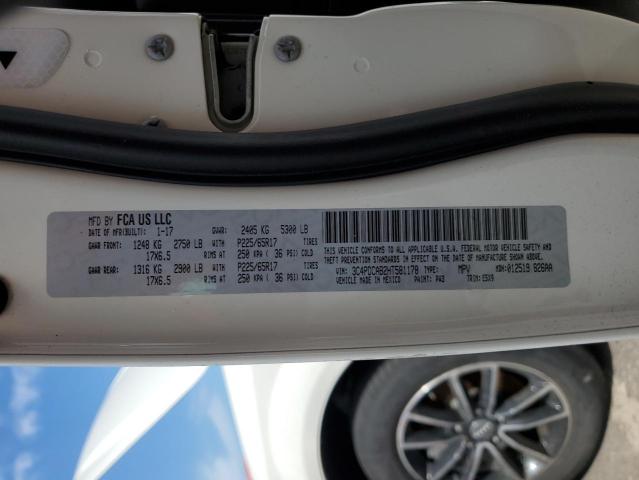 2017 DODGE JOURNEY SE 3C4PDCAB2HT581178