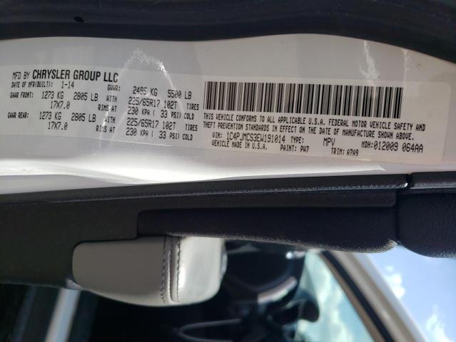 2014 JEEP CHEROKEE L - 1C4PJMCS3EW191014