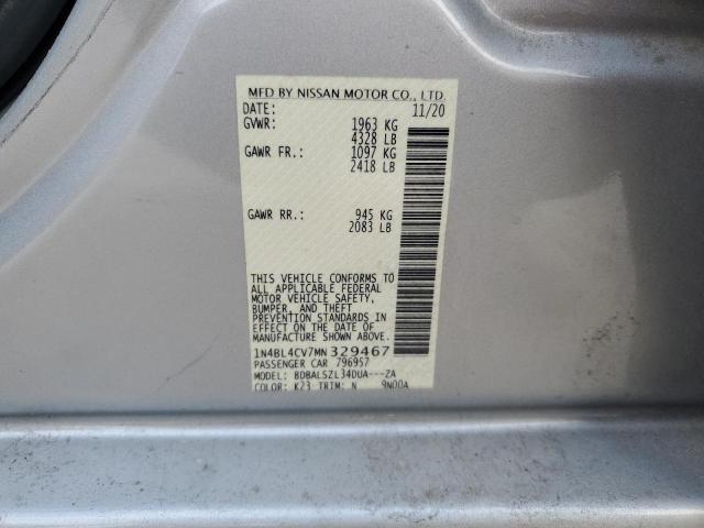 2021 NISSAN ALITMA 1N4BL4CV7MN329467