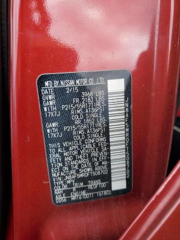 2015 NISSAN JUKE S - JN8AF5MR0FT508702