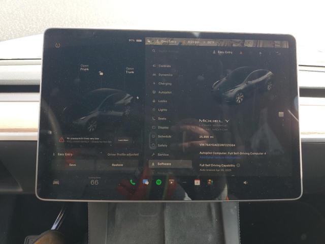 2024 TESLA MODEL Y - 7SAYGAEE0RF021084
