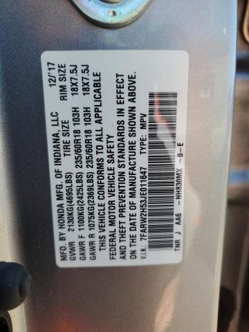 2018 HONDA CR-V EX 7FARW2H53JE011647