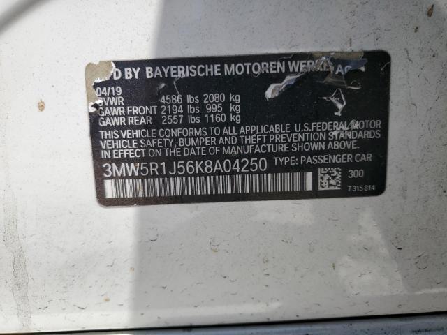 2019 BMW 330I - 3MW5R1J56K8A04250