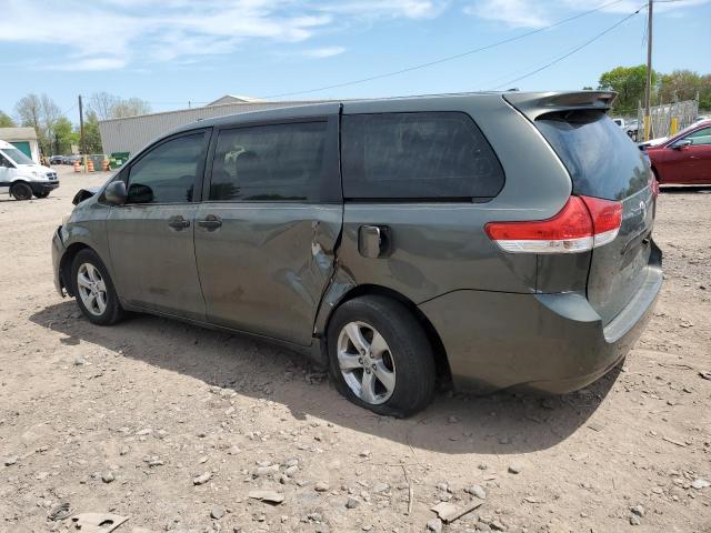 Vin: 5tdka3dcxcs010810, lot: 54872735, toyota sienna base 20122