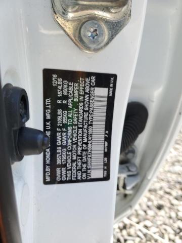 2017 HONDA CIVIC EX - SHHFK7H59HU411860