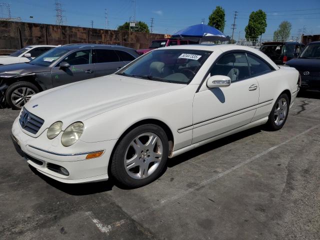 MERCEDES-BENZ CL 500 2004 white  gas WDBPJ75J64A041172 photo #1
