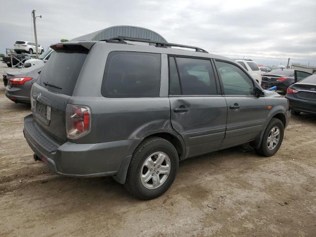 HONDA PILOT LX 2007 gray 4dr spor gas 5FNYF28137B002539 photo #4