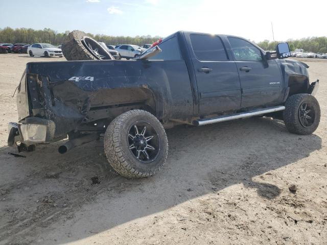 CHEVROLET SILVERADO 2011 black crew pic diesel 1GC1KXC86BF223913 photo #4