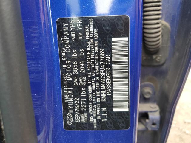 2023 HYUNDAI ELANTRA SE - KMHLM4AG3PU437669