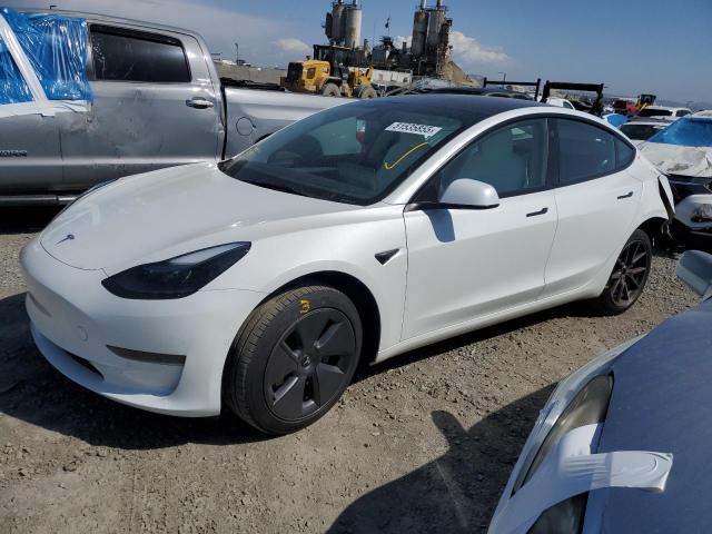 Vin: 5yj3e1ea5nf376045, lot: 51535855, tesla model 3 2022 img_1