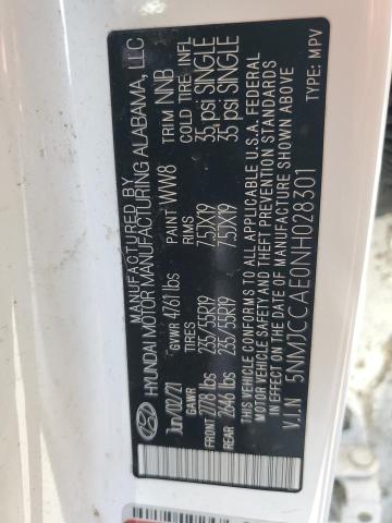 2022 HYUNDAI TUCSON SEL - 5NMJCCAE0NH028301