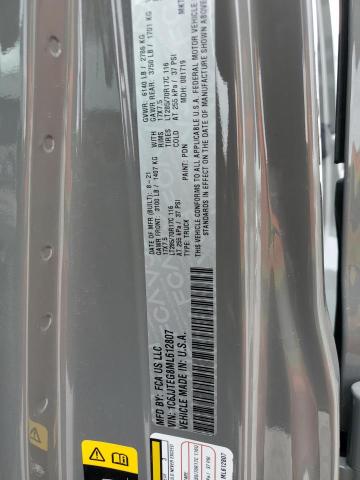 2021 JEEP GLADIATOR - 1C6JJTEG8ML612807