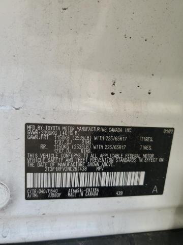 2022 TOYOTA RAV4 LE - 2T3F1RFV2NC261438